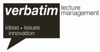 Verbatim Speakers logo